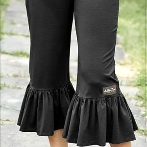 Matilda Jane ruffle crop pants